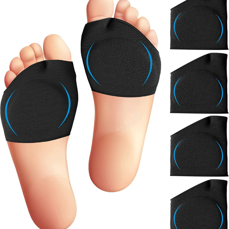 Priekinės pėdos dalies kilimėlis – storesnis, kvėpuojantis, atsparus trinčiai, su drėgmės/prakaito įdėklu, unisex, modelis L168