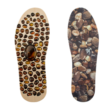 Πάτος παπουτσιών μασάζ με πιέσεις σε σημεία πίεσης και υφή πέτρας χήνας, πλήρης πάτος από TPE, μοντέλο 72-1, συμβατός με αθλητικά παπούτσια, δερμάτινα παπούτσια, μποτάκια και casual