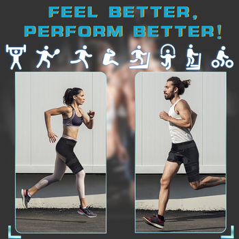 Domei neopreniniai šlaunies ir blauzdos palaikantys leginsai bendrojo fitneso ir įvairių sporto šakų tikslams