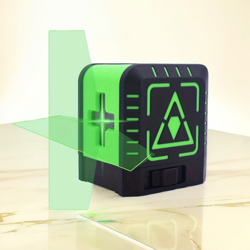 Ротационен лазерен нивелир, 2-линиен, автоматично нивелиране, висока прецизност ±0,2 мм/м, обхват 20 м