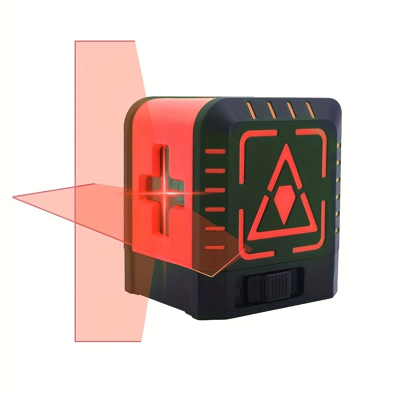 Ротационен лазерен нивелир, 2-линиен, автоматично нивелиране, висока прецизност ±0,2 мм/м, обхват 20 м