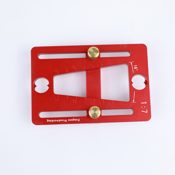 HUOTO dovetail tenon gauge, алуминиев сплав, инструмент за дърводелство, 50 броя