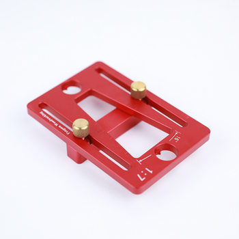 HUOTO dovetail tenon gauge, алуминиев сплав, инструмент за дърводелство, 50 броя