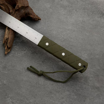 Дърводелска линейка от неръждаема стомана, удебелена и закалена