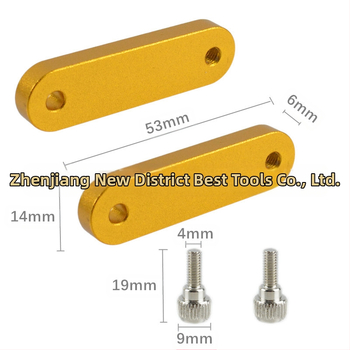 Алуминиев сплав регулируем локатор за прави линии с плъзгащ се рисувач за дървообработване, анодирана повърхност