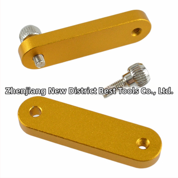 Алуминиев сплав регулируем локатор за прави линии с плъзгащ се рисувач за дървообработване, анодирана повърхност