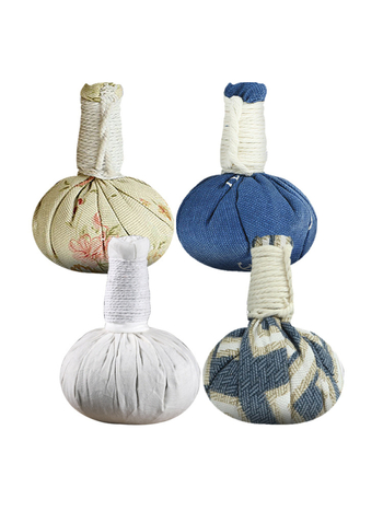 Μασάζ μπάλα θερμής συμπίεσης με βαμβακερό ύφασμα και κινέζικα βότανα; εξοπλισμός ζεστού μоксιβουστιόν; κατάλληλο για υγιές μασάζ; σετ 260 τεμάχια