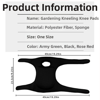 Κηπουρικά επιγονατιδικά γόνατα, Υλικό Diving, Μάρκα Loda, Γενική χρήση