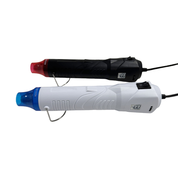 Горещ въздушен пистолет с цифрово управление на температурата, захранване от мрежата, 220V, диапазон на напрежение 220–230V, защита от прегряване