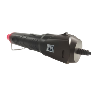 Горещ въздушен пистолет с цифрово управление на температурата, захранване от мрежата, 220V, диапазон на напрежение 220–230V, защита от прегряване