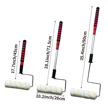 Ролерна рамка с алуминиева телескопична тръба, обвита за боядисване; тръбен материал: поцинкована/хромирана/неръждаема стомана/гумено покрита.