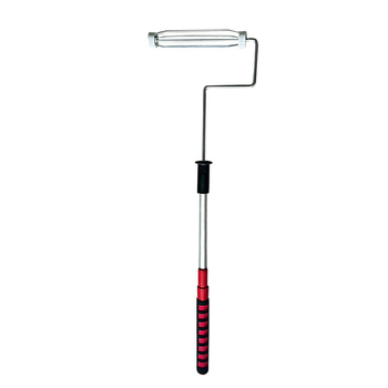 Ролерна рамка с алуминиева телескопична тръба, обвита за боядисване; тръбен материал: поцинкована/хромирана/неръждаема стомана/гумено покрита.