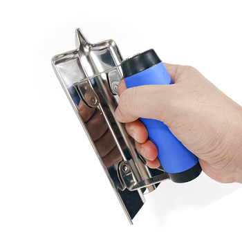 Peng gong 410 неръждаема стомана шпакловъчен нож за стени с остър извит ъгъл