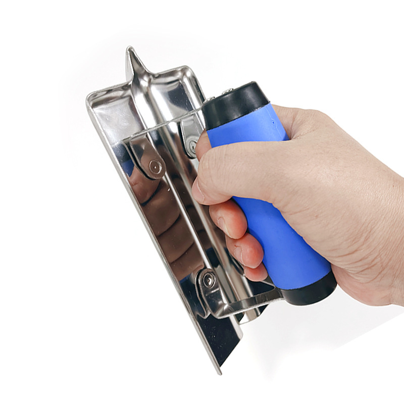 Peng gong 410 неръждаема стомана шпакловъчен нож за стени с остър извит ъгъл