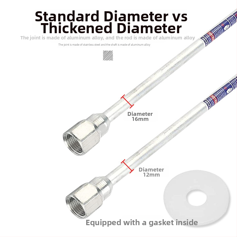 Пистолет за безвоздушно пръскане с удължител за машини — удължителна пръчка, марка Taiwan surplus, лицензиран частен етикет