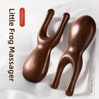 Дървен инструмент за масаж на лицето за носов мост и очи — пречистване на меридиани, акупунктурни точки, повдигане; стил: корейска версия; изработка: 6141735