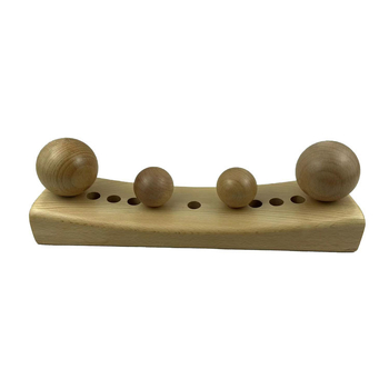 Μασάζ οσφυϊκού μαξιλαράκι από ξύλο, Pengcheng, για οικιακή χρήση, μοντέρνος μινιμαλιστικός σχεδιασμός