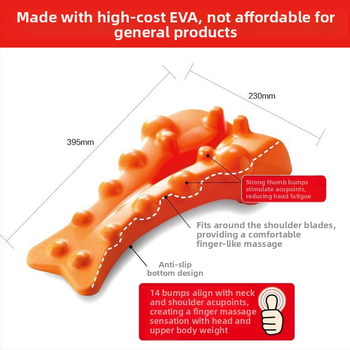 Μασάζ μαξιλάρι EVA για αυχένα – αξεσουάρ γιόγκα για υγιές μασάζ