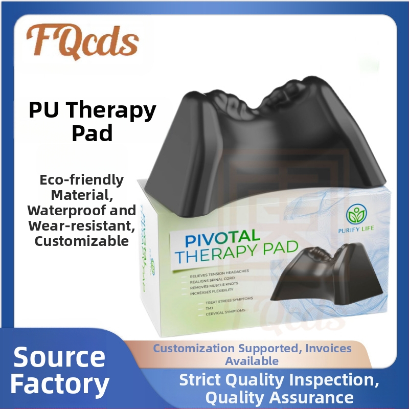 Kaklo pagalvė iš PU putų su masažu ir traukimu — stačiakampio-trapecijos formos, 1 masažo galvutė, lygis 1