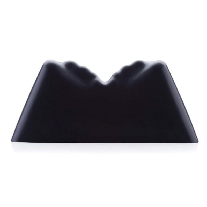 Kakla spilvens no PU putām ar masāžu un vilkšanu — taisnstūrveidīgs-trapeciska forma, 1 masāžas galva, līmenis 1