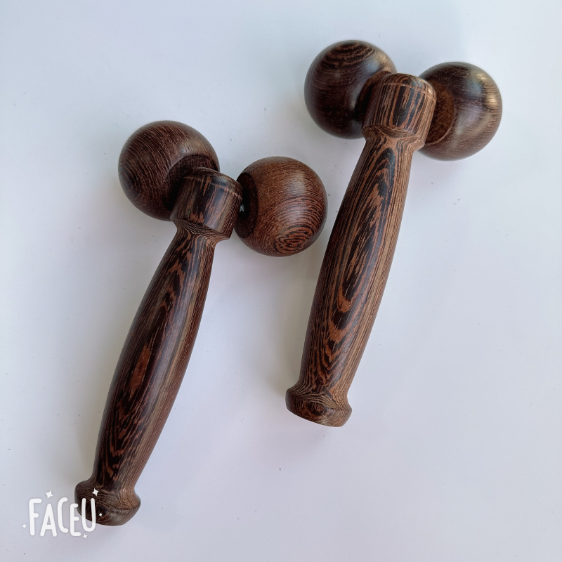 Sichen mahagóni masszírozó, modern minimalista dizájn, otthoni használatra és falra akasztható