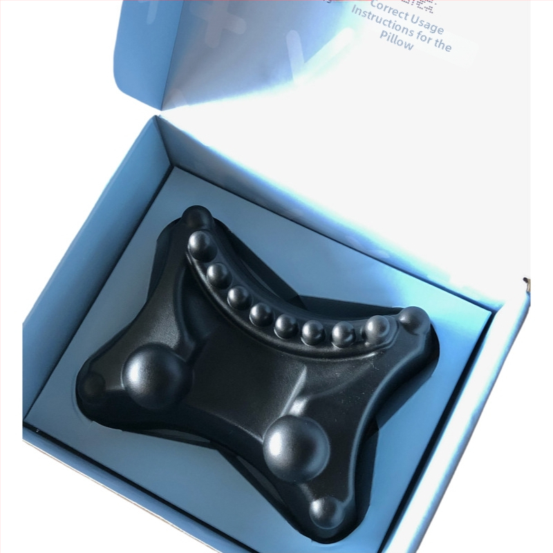 Правоъгълен PU цервикален възглавник с многофункционална масажна функция