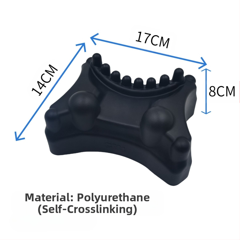 Правоъгълен PU цервикален възглавник с многофункционална масажна функция