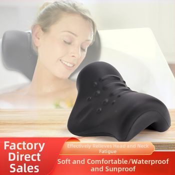 PU putų vonios pagalvė su siurbtukais, aukšto tankio, neslidinti galvos atrama