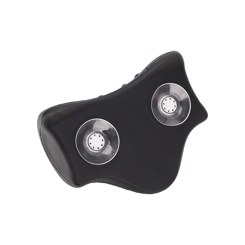 PU putų vonios pagalvė su siurbtukais, aukšto tankio, neslidinti galvos atrama