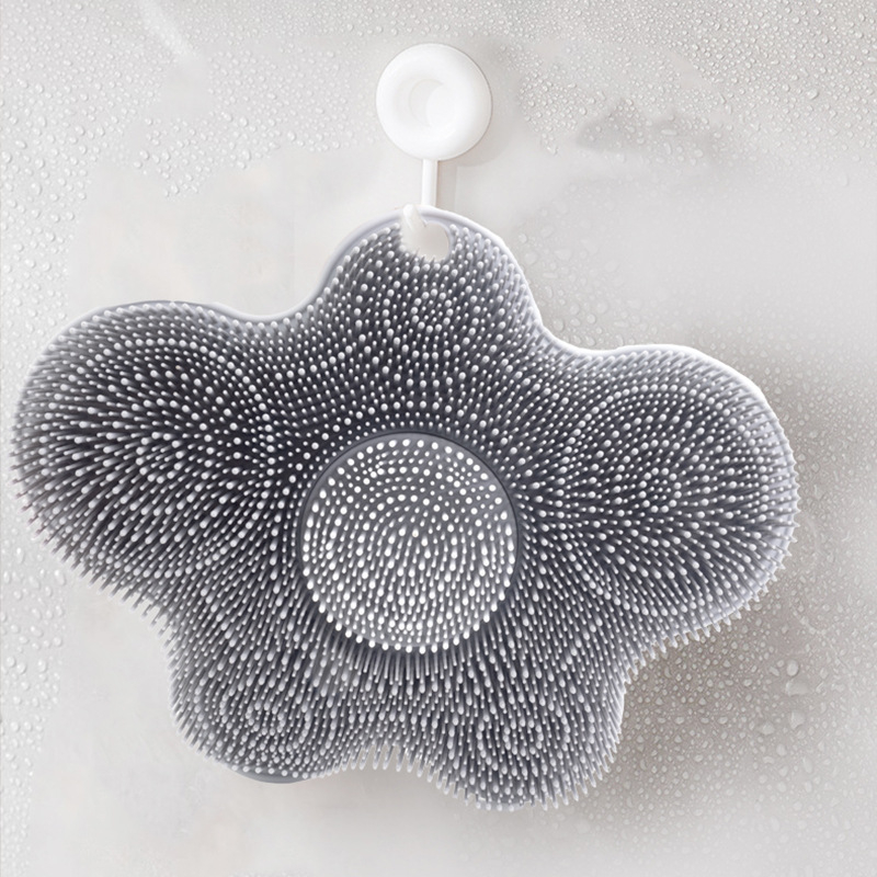 Szilikon zuhanypárna falra szerelhető – hátmasszázs és lábápolás, univerzális használat, testreszabható