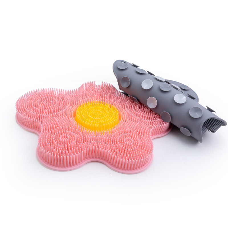 Szilikon zuhanypárna falra szerelhető – hátmasszázs és lábápolás, univerzális használat, testreszabható