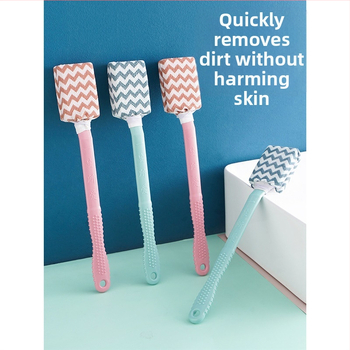 Βούρτσα μπάνιου με μακριά λαβή για απολέπιση της πλάτης, αποσπώμενη κεφαλή, Jujuyoupin