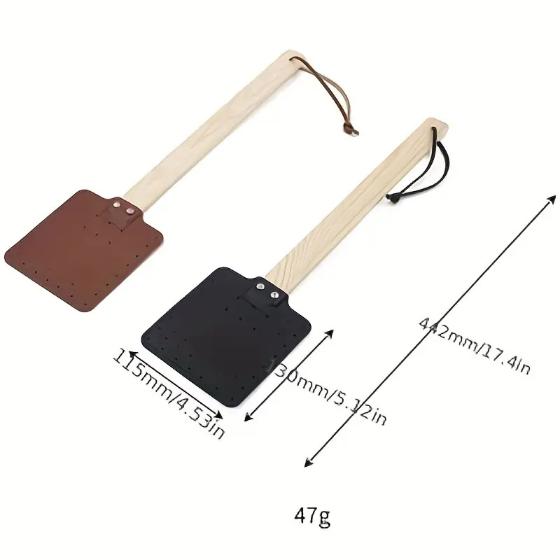 Odinė musės plaktukas — pritaikomas, netoksiškas, paprastas stilius, patvari rankena