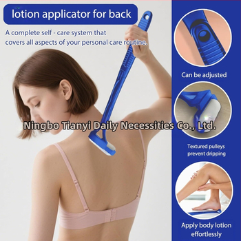 Εφαρμοστής πλάτης για κρέμες, λοσιόν και αντηλιακό, με μακριά διπλωτή λαβή και ρολό σφουγγαριού | Υλικό: ABS πλαστικό + σφουγγάρι | 100 τεμάχια ανά χαρτοκιβώτιο