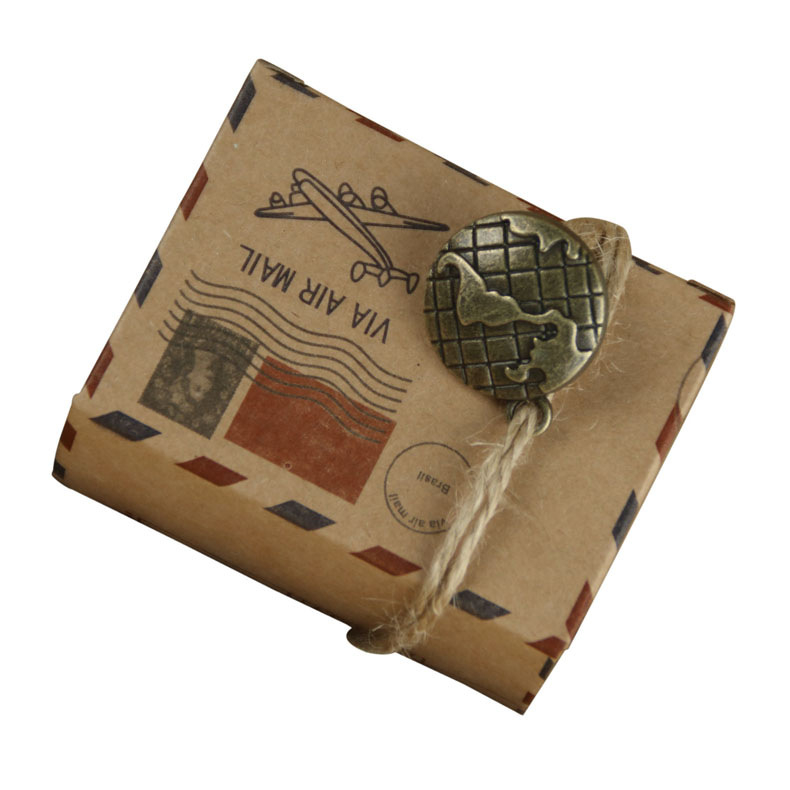 Saldainių dėžutė, kvadratinė popierinė dėžutė vestuvėms