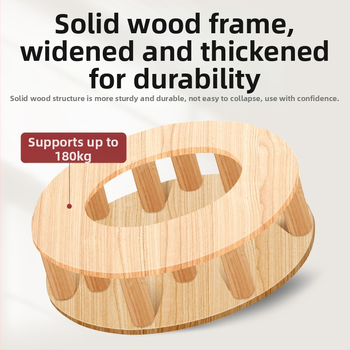 Συσκευή moxibustion με futon κάθισμα, ρυθμιζόμενη θερμοκρασία, λινό και ξύλο, μοντέλο AL010008, Yu Xi Ai