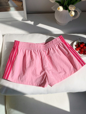 Дамски спортно-ежедневни панталони със свободна кройка, три четвърти дължина, средна талия, плат: полиестер 95%+