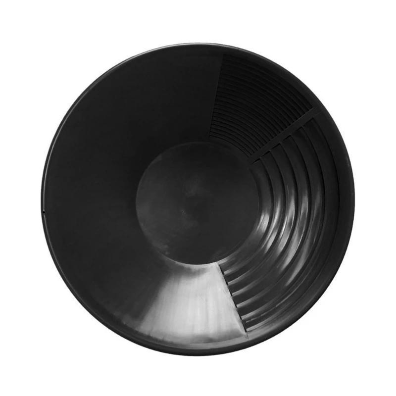 Mini plastmasas baseins zeltu mazgāšanai, pārnēsājams rokas griežams zelta meklēšanas panna (plastmasas; 300 g; iepakojumā 50 gab.; 2021. vasara; bruto svars 18)