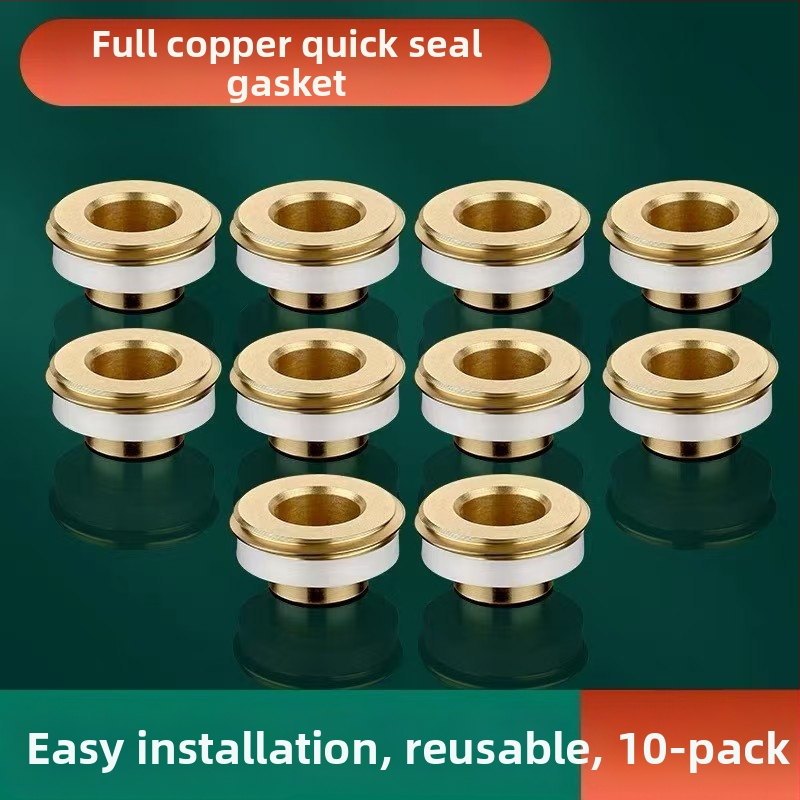 Sprchový ventil s proti spätnému toku, kontrolný ventil a uzatvárací ventil; meď; tesniaca podložka