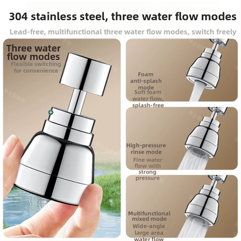 Virtuvės čiaupo pratęsėjas, vario konstrukcija, vieno gabalo dizainas, nerūdijančio plieno vožtuvo šerdis, pritaikymas prieinamas