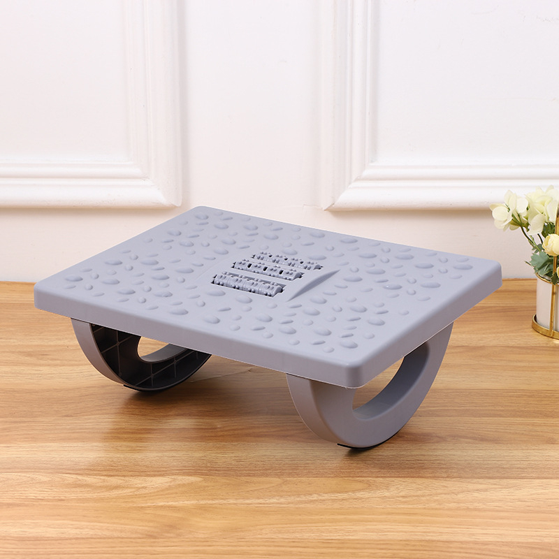 Опора за крак от пластмаса, модерен минималистичен стил; масажна функция, лесно разглобяване; подходяща за деца и възрастни