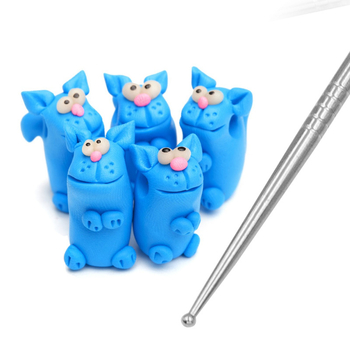 Εργαλείο γλυπτικής πηλού από ανοξείδωτο ατσάλι – ακρίβεια λεπτομερειών, κατάλληλο για μαλακή, πετρωμένη και πολυμερική πηλό