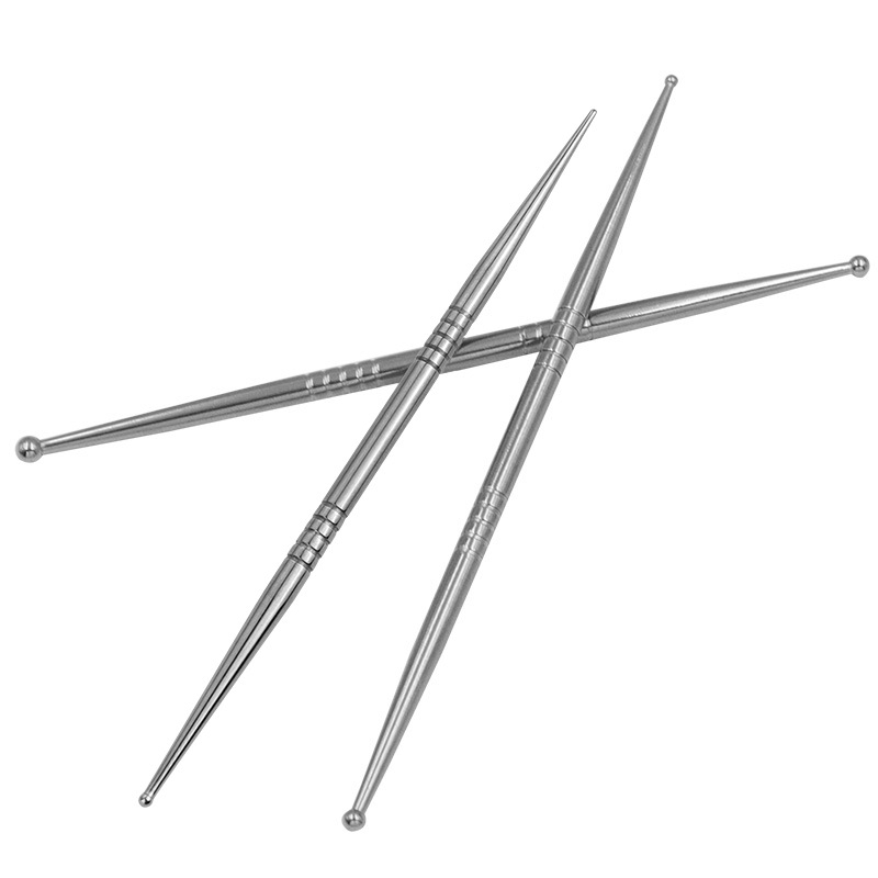 Rozsdamentes acél agyagvéső eszköz – részletekhez, precíziós hegy, alkalmas lágy agyagra, kő- és polimer agyagra