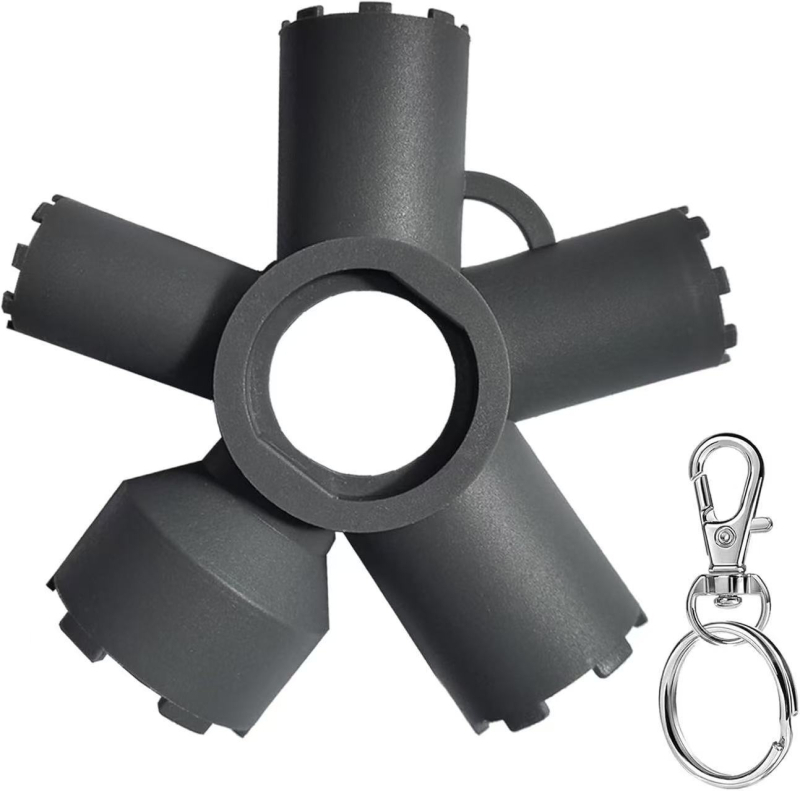 10 az 1-ben eszköz csaptelep aerátorának leszereléséhez és javításához – RV- és lakóautó-kompatibilis