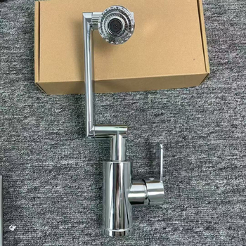 HM-2398 Plastikinis maišymo čiaupas, keramikinis diskas vožtuvas, pasukamas, pakėlimas, 0–90°C