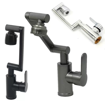 HM-2398 Plastikinis maišymo čiaupas, keramikinis diskas vožtuvas, pasukamas, pakėlimas, 0–90°C