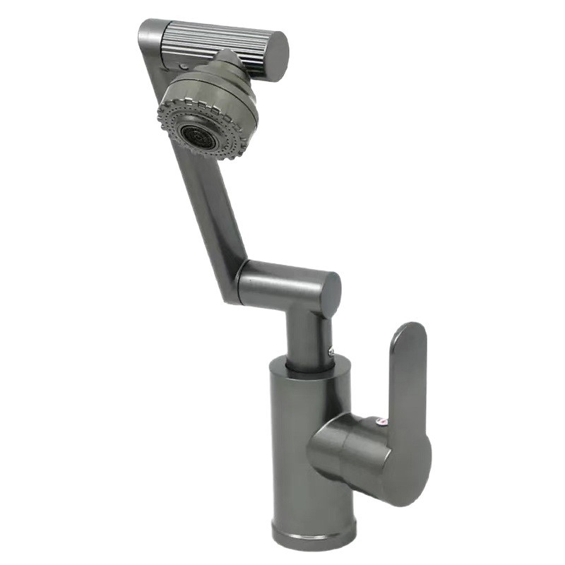 HM-2398 Plastikinis maišymo čiaupas, keramikinis diskas vožtuvas, pasukamas, pakėlimas, 0–90°C