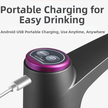 Automātisks ūdens sūknis pudelēta ūdens – USB uzlāde, 20V, 5W, Mehāniska darbība, 5Hz