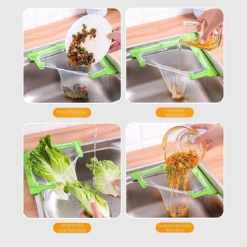 Trikampio formos virtuvės plautuvės filtras su pakabamu nusausinimo laikikliu, ABS medžiaga, korėjietiško stiliaus, licencijuotas privatinis ženklas, spausdintas logotipas