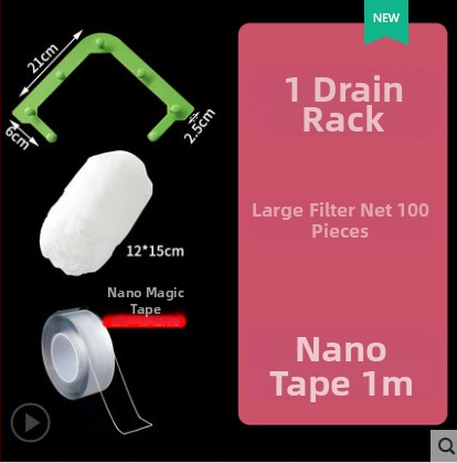 Trikampio formos virtuvės plautuvės filtras su pakabamu nusausinimo laikikliu, ABS medžiaga, korėjietiško stiliaus, licencijuotas privatinis ženklas, spausdintas logotipas